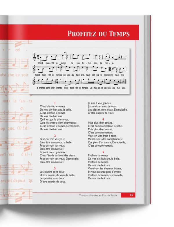 Chansons chantées en Pays de Savoie - "Profitez du Temps" chanson savoyarde