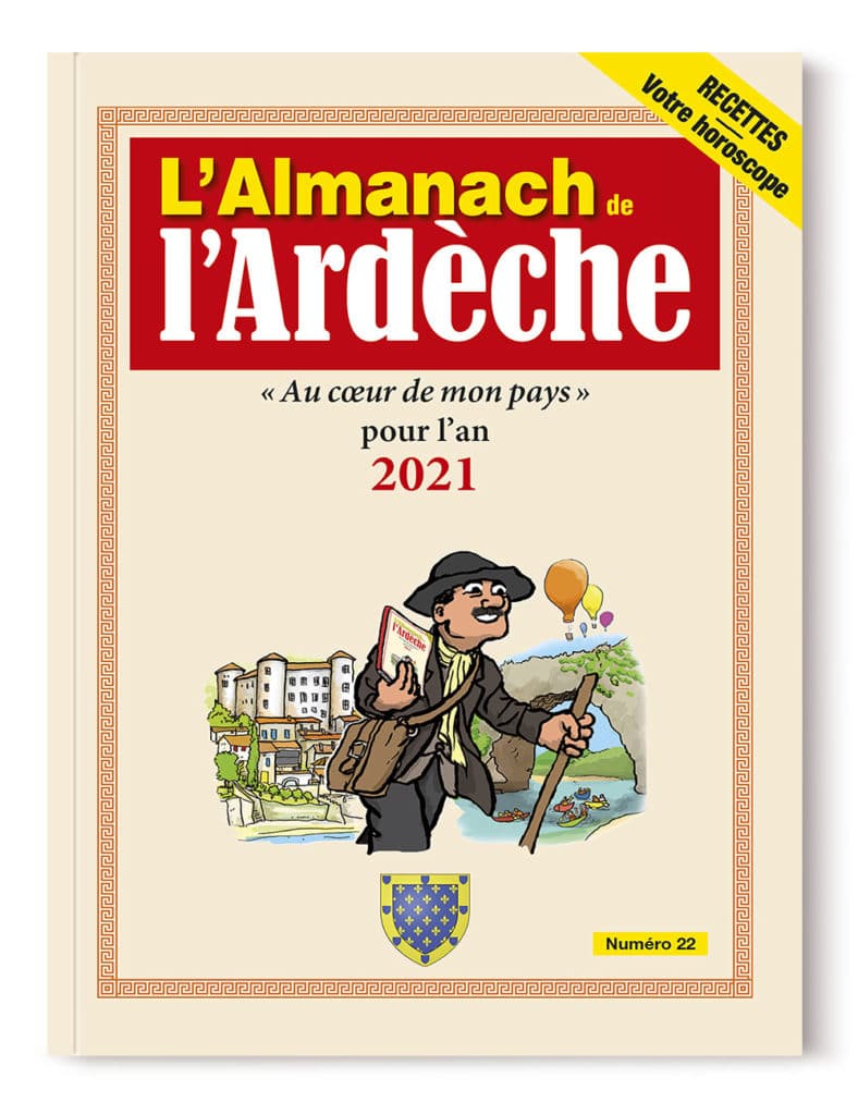 couverture de l'Almanach de l'Ardèche 2021