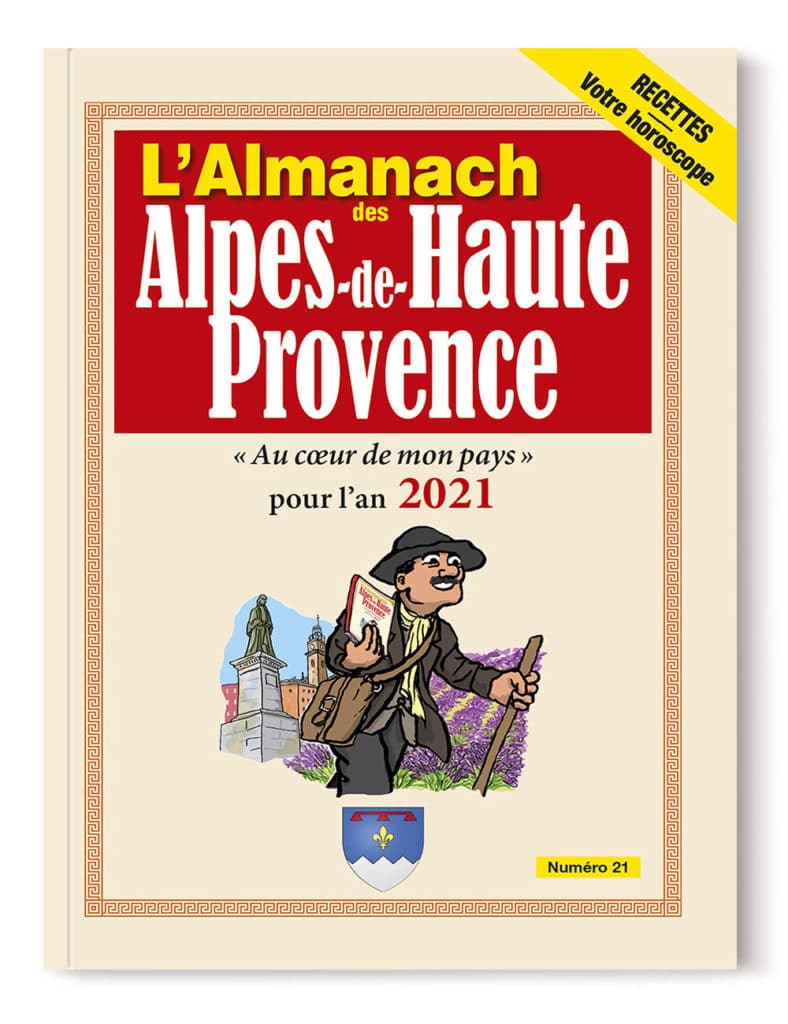 Couverture de l'Almanach des Alpes de Haute Provence 2021