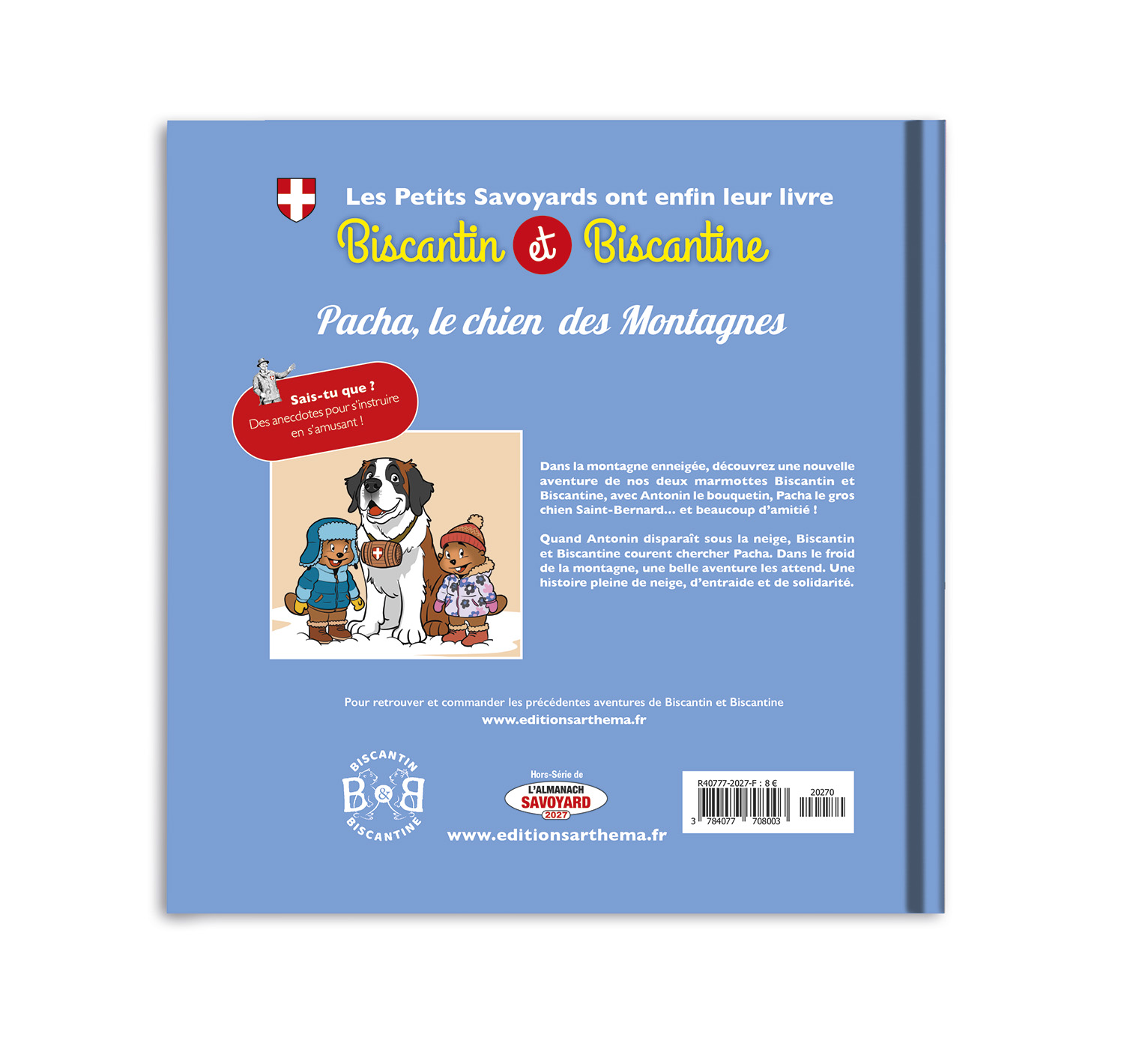 Biscantin et Biscantine, Pacha le Chien des Montagnes (Tome 10) – Image 2